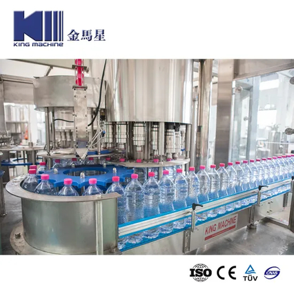 Wine Liquor Filling and Sealing Machine Pengolahan Air Cair dan Mesin Pengisian Mesin Pengisian Botol 1 Liter