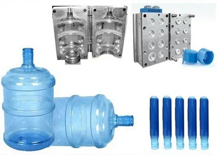 Botol air 5 galon Bahan hewan peliharaan lima galon hewan peliharaan preform untuk meniup botol air mineral