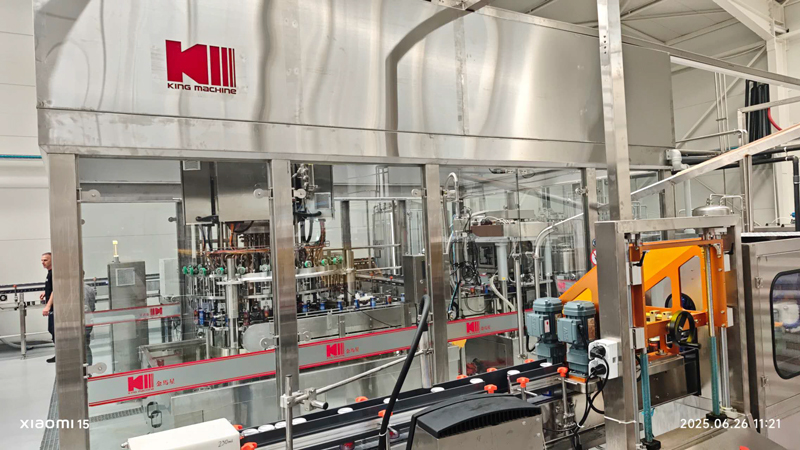 Garis pengisian flowmeter