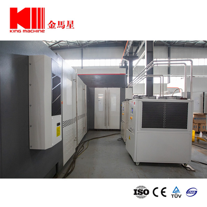 Hewan peliharaan mesin penipuan peniup botolan untuk air untuk air