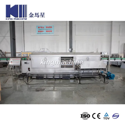 Botol Bir di Tong Produktivitas - 1000 botol/jam, dengan pasteurisasi dalam aliran