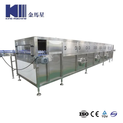 6000 L/H Wine Beverage Pipeline Tubular UHT Sterilizer Plant Line
