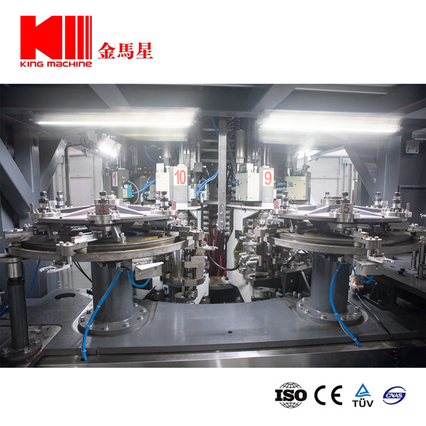 Meniupkan pengisian mesin pengisian jus comblock capping