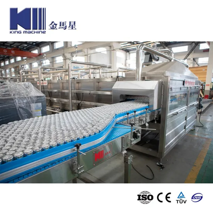 6, 000 L/H Jus Minuman Pipeline Tubular UHT Sterilizer Plant Line