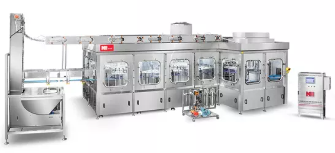 24000bph Jus Produksi Pembotolan Jus Buah Otomatis Sepenuhnya Untuk Pengisian Minuman Kapasitas Tinggi