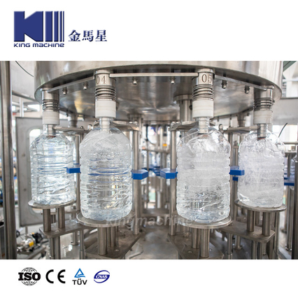 Pabrik Pembotolan Air Minum Otomatis Efisiensi Tinggi-Garis Pengisian Botol Pet Kapasitas Besar 400-800bph