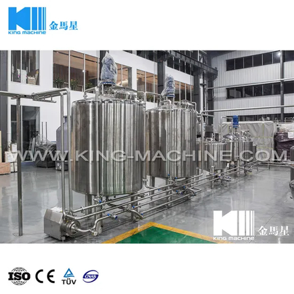 Mesin Pembuat Susu UHT dengan kapasitas untuk memproses antara 50000 dan 100.000 liter per hari
